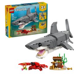 LEGO® Creator 3 v 1 31381 Divoký žralok a truhla s pokladem