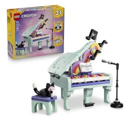 LEGO® Creator 31392 Hudební dekorace: Klavír s kočkou