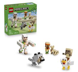 Lego Minecraft 21592 Kuřecí žokej a útok v poušti