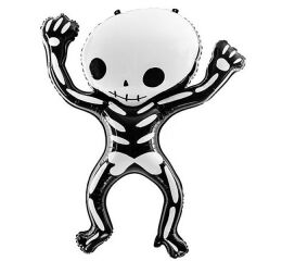 Halloween pro děti  -  Obří balónek fóliový Kostra