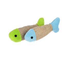 Hračka pro mazlíčky Rybky pro kočky set 2 ks 10 cm