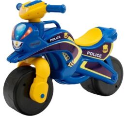 DOLONI Odrážedlo motorka žluto-modrá 70x32x52