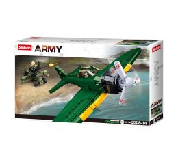 Sluban WWII M38-B1108 A6M Zero Japonský stíhací letoun