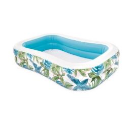 Intex Nafukovací bazén Swim Center Family Tropical 229x152x48cm
