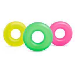 59262NP Nafukovací kruh Neon Frost