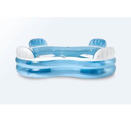 56475NP Bazén s opěradly 229 x 229 x 66 cm