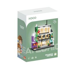 KOCO Stavebnice Policejní stanice 309 dílků 8x3,5x9,5 cm