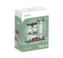 KOCO Stavebnice Obchod s potravinami 329 dílků 8x3x9 cm