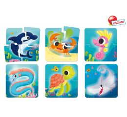 Carotina Baby dětské puzzle zvířátka