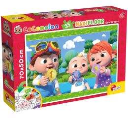 CoComelon Puzzle Maxi 35 čísla 2v1 70x50 cm
