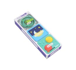 Fat Brain Sada senzorických hraček PlayTab Tile Set 4