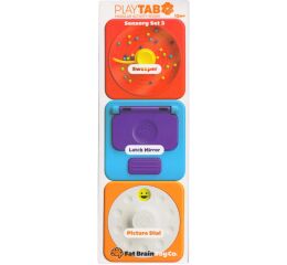 Fat Brain Sada senzorických hraček PlayTab Tile Set 3