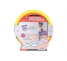 Skákací kruhy set 10 ks 27 cm