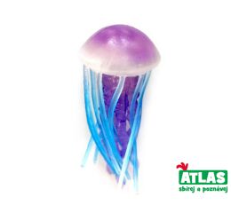 A - Figurka Medúza Talířovka svítivá 9 cm