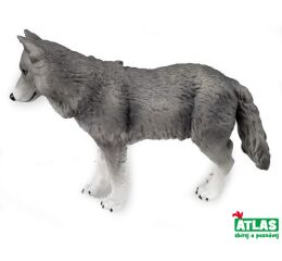 A - Figurka Vlk šedý 10 cm