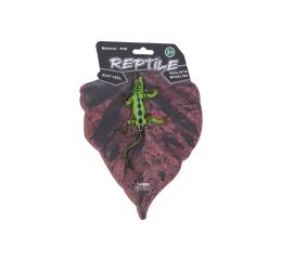 Ještěrka gumová zelená 17 cm