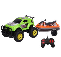 Auto terénní RC na dálkové ovládání se skútrem