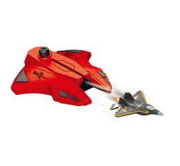 Letadlo stíhačka s vystřelovacím hangárem set 3 ks