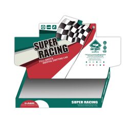 Auto závodní na setrvačník 16,5 cm