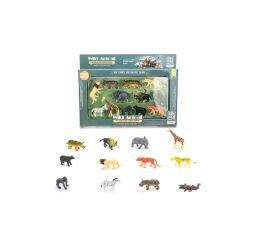 Zvířátka divoká figurky set 12 ks 7 cm