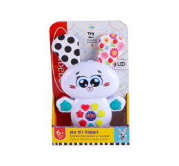 Zajíc interaktivní s efekty 18 cm