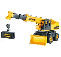 Jeřáb s efekty na setrvačník set kontejner 31 cm