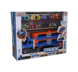 Auto tahač s vystřelovací dráhou na auta 140 cm