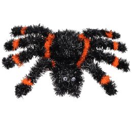 Dekorace Halloween pavouk 33x23 cm na zavěšení