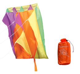 Létající drak skládačka nylon 60x51 cm - Český obal