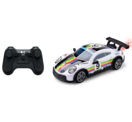 Auto 9 Champion svítící dýmící RC na dálkové ovládání 19 cm