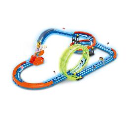 Dráha se svítícím autíčkem 88x27x48 cm