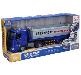 Auto tahač sklápěč na setrvačník s efekty 38 cm