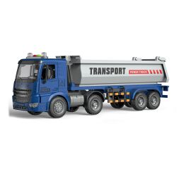 Auto tahač sklápěč na setrvačník s efekty 38 cm