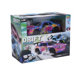 Auto 87 Super driftující svítící RC na dálkové ovládání 20 cm