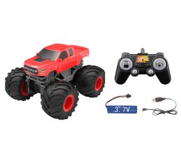Ford F-150 Raptor Monster Truck plavací červený RC na dálkové ovládání 20 cm