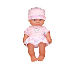 Miminko s čepičkou růžové 22 cm