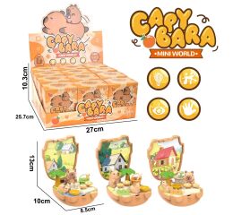 Figurka kapybara v krabičce set 10 cm