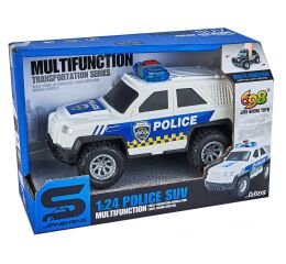 Auto policejní s efekty 15 cm