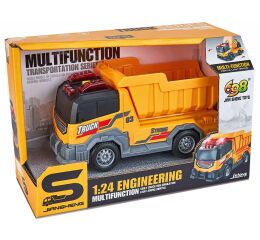 Auto sklápěč s efekty 15 cm