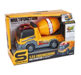 Auto stavební domíchávač s efekty 16 cm