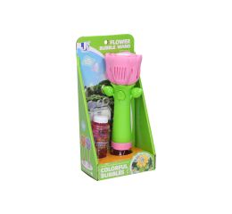 Bublifuk růže se světelnými efekty 100 ml 26 cm