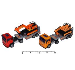 Tahač se stavebním strojem 28 cm