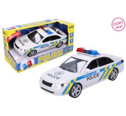 Policejní auto s efekty 24 cm - Český obal