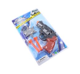 Pistole s odznakem policejní set 13 cm