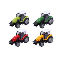 Traktor kovový na natažení 10,5 cm