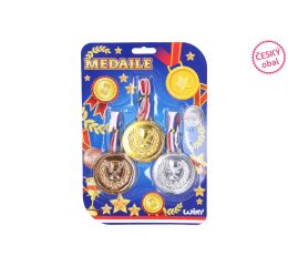 Medaile set 3 ks - Český obal