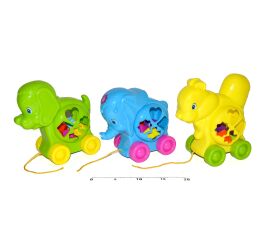 Vkládačka didaktická - zvířátko 18 cm