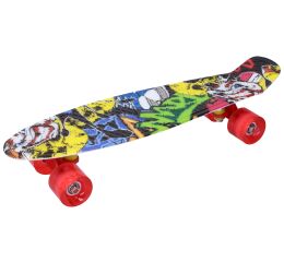 Skateboard vícebarevný 56 x 15 cm