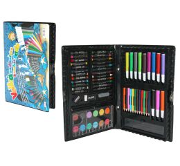 Kufřík výtvarných potřeb 67 ks - moře