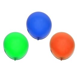 Balónek nafukovací 26cm - sada 10ks, metalický